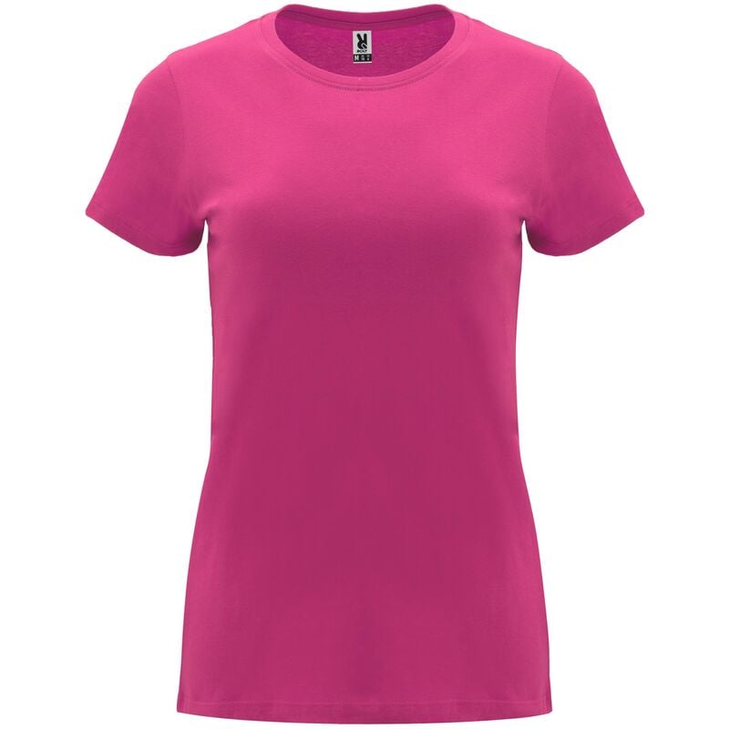 

Camiseta de manga corta entallada para mujer CAPRI CA6683 | XL - Roseton