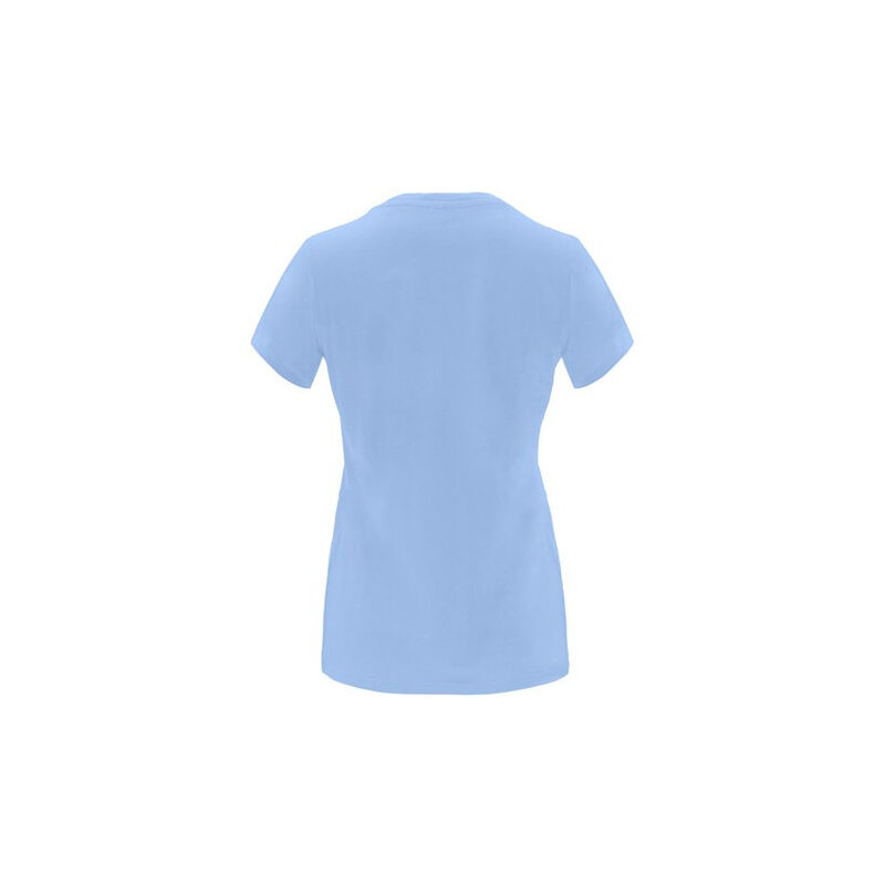 

Camiseta de manga corta entallada para mujer CAPRI CA6683 | XXL - Celeste