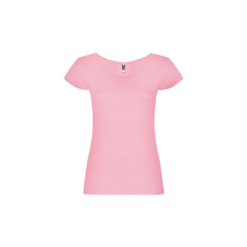 

Camiseta de manga corta, escote redondo, ribeteado GUADALUPE CA6647 | S - Rosa Claro