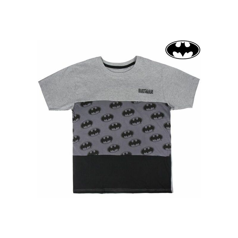 

Batman Camiseta de Manga Corta Infantil Batman 73988 Gris 8 Años