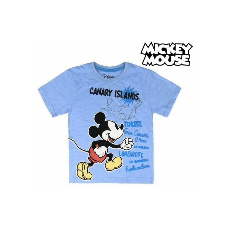 

Mickey Mouse Camiseta de Manga Corta Infantil Canary Islands Mickey Mouse 73489 Blanco 5 Años