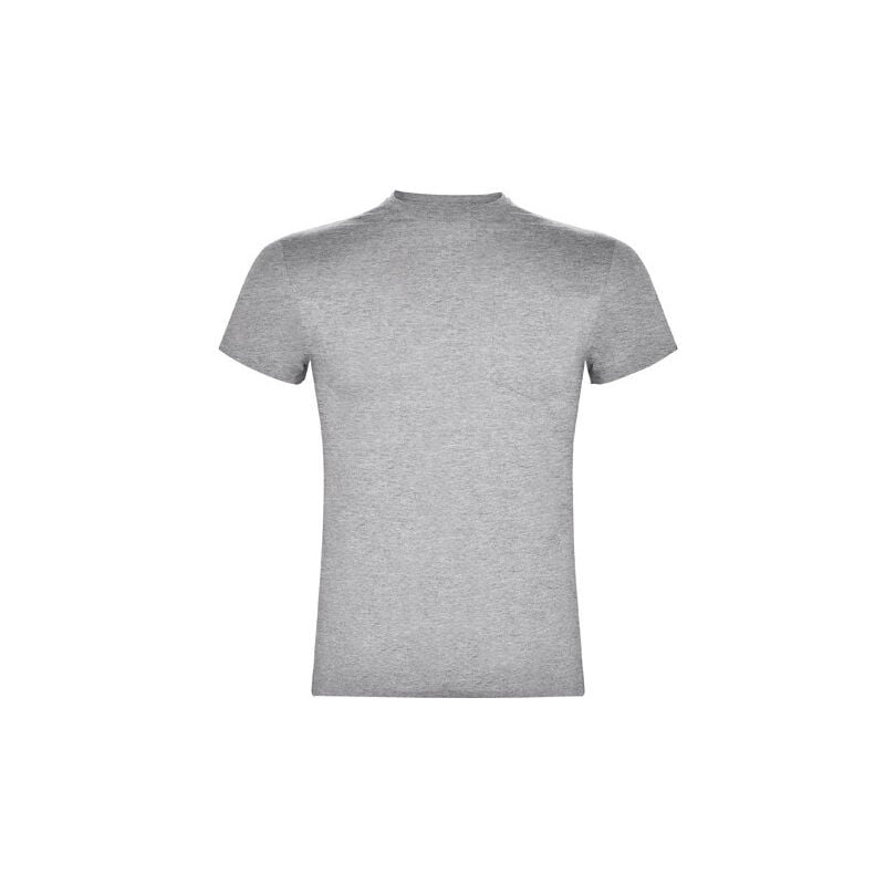 

Camiseta de manga corta y cuello redondo TECKEL CA6523 | L - Gris Vigoré
