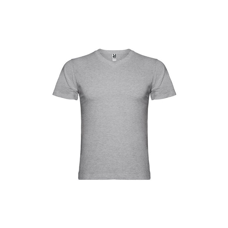 

Camiseta de manga corta y escote en pico de 4 capas SAMOYEDO CA6503 | XL - Gris Vigoré