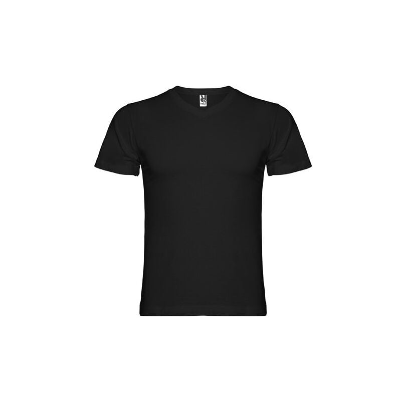 

Camiseta de manga corta y escote en pico de 4 capas SAMOYEDO CA6503 | Negro - M
