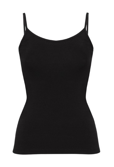 

Camiseta de mujer con tirantes finos CARINA CA6552 | Negro - M