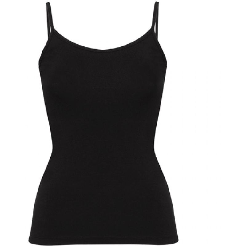 

Camiseta de Mujer con Tirantes Finos Carina CA65520101 Negro L