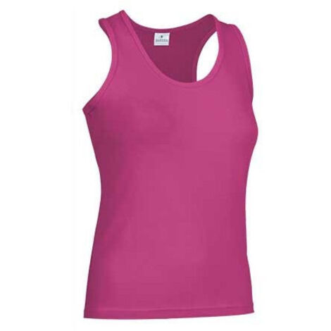 Camiseta de mujer en algodón elástico Amanda XL Magenta