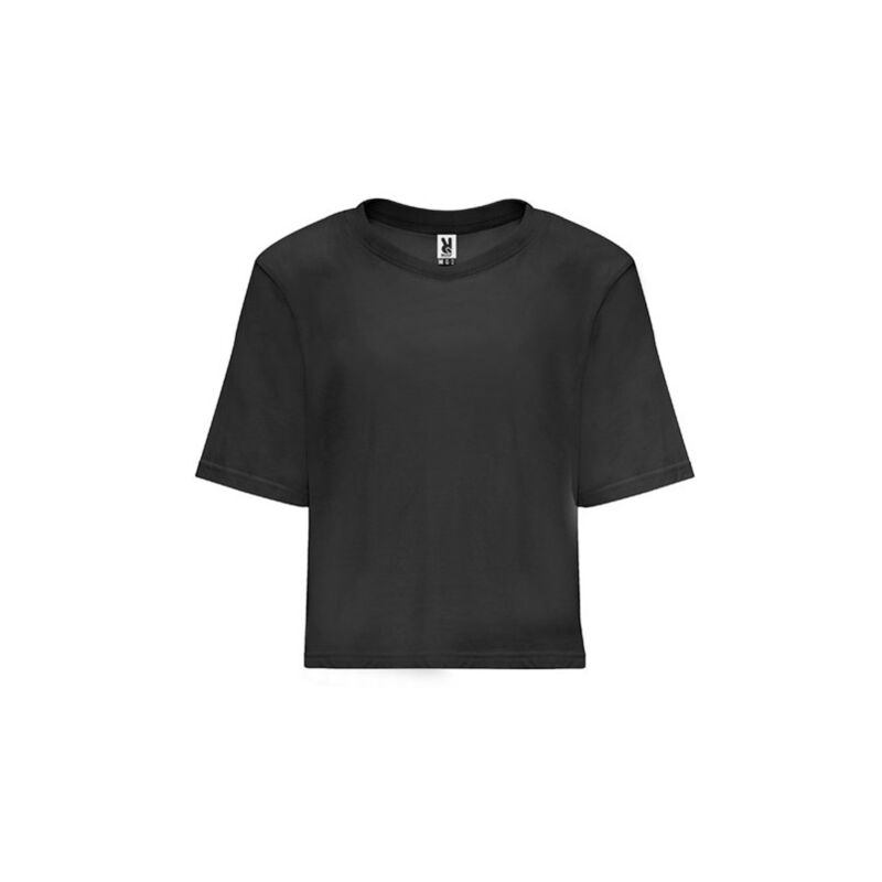 

Camiseta de talle corto y holgado para mujer CA668701126 | Negro - XL