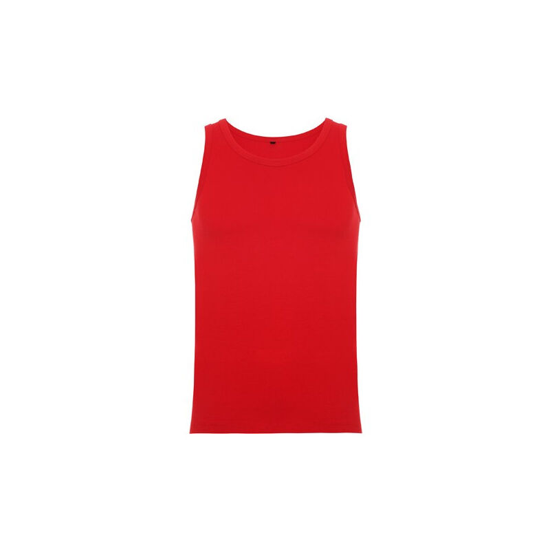 

Camiseta de tirantes anchos, corte semientallado TEXAS CA6545 | Rojo - M
