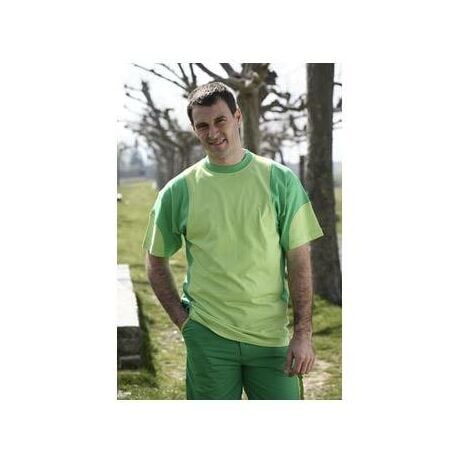 Camiseta de trabajo verde botella Rossini - Camisetas de trabajo