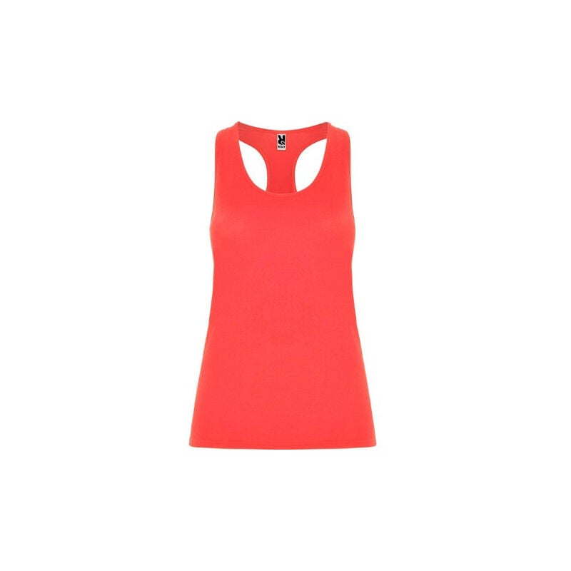 

Camiseta deportiva con espalda estilo nadadora AIDA CA6656 | XL - Coral Fluor