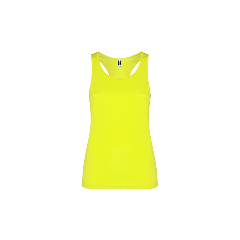 

Roly - Camiseta deportiva con sisas y escote SHURA PD0349 | M - Amarillo Fluor