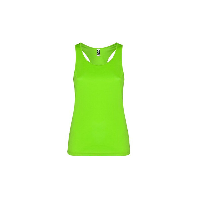 

Roly - Camiseta deportiva con sisas y escote SHURA PD0349 | XXL - Lima