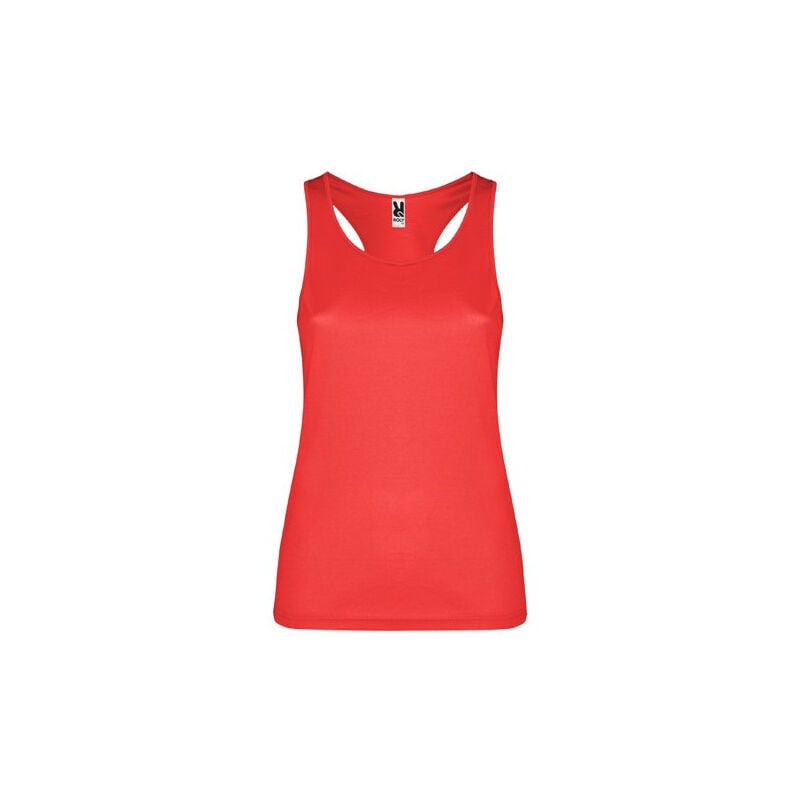 

Camiseta deportiva con sisas y escote SHURA PD0349 | Rojo - S