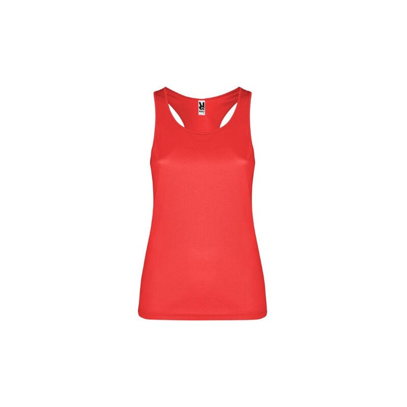 

Roly - Camiseta deportiva con sisas y escote SHURA PD0349 | Rojo - L