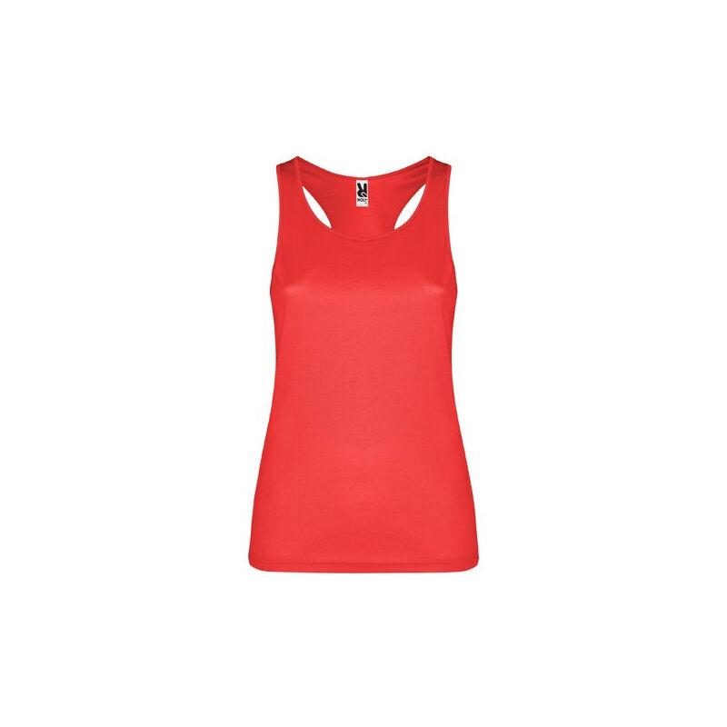 

Roly - Camiseta deportiva con sisas y escote SHURA PD0349 | Rojo - XL