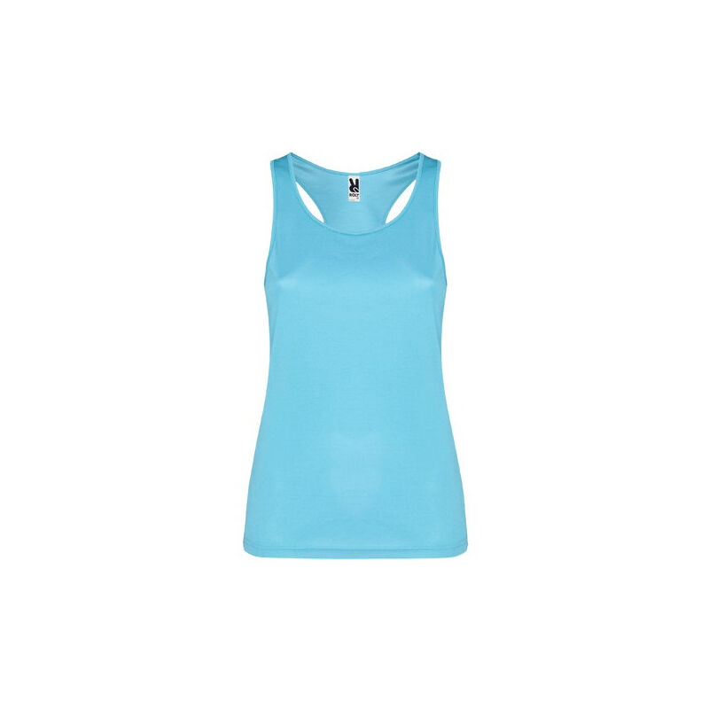 

Roly - Camiseta deportiva con sisas y escote SHURA PD0349 | S - Turquesa