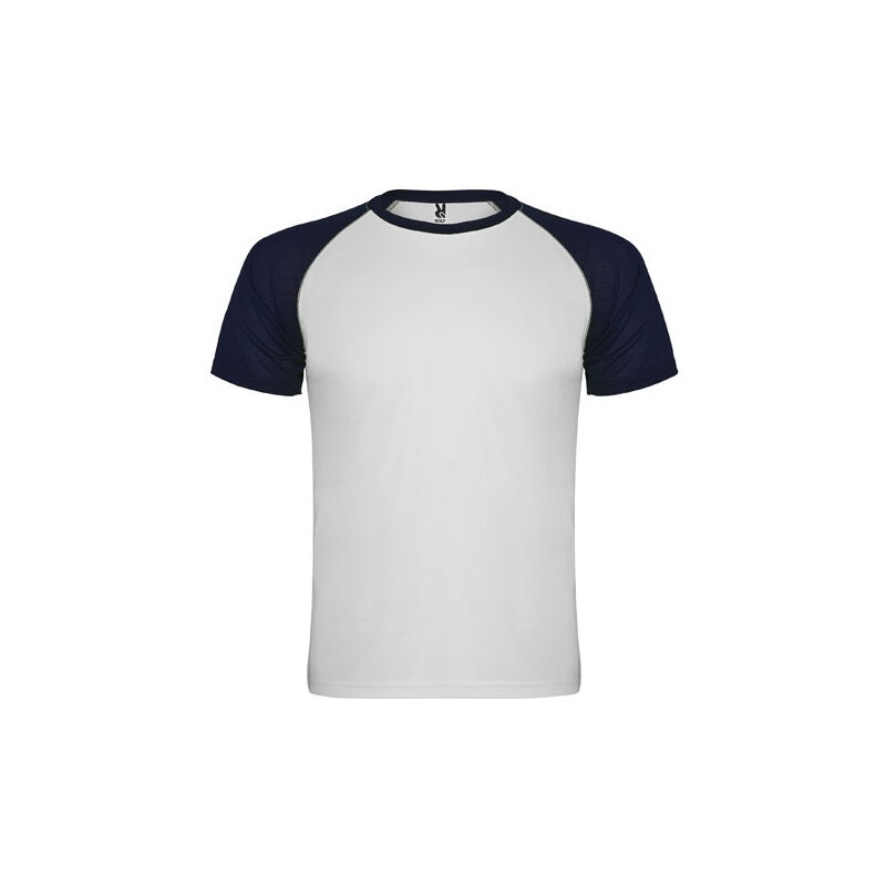 

Camiseta deportiva de manga corta INDIANAPOLIS CA6650 | 4 - Blanco/Marino