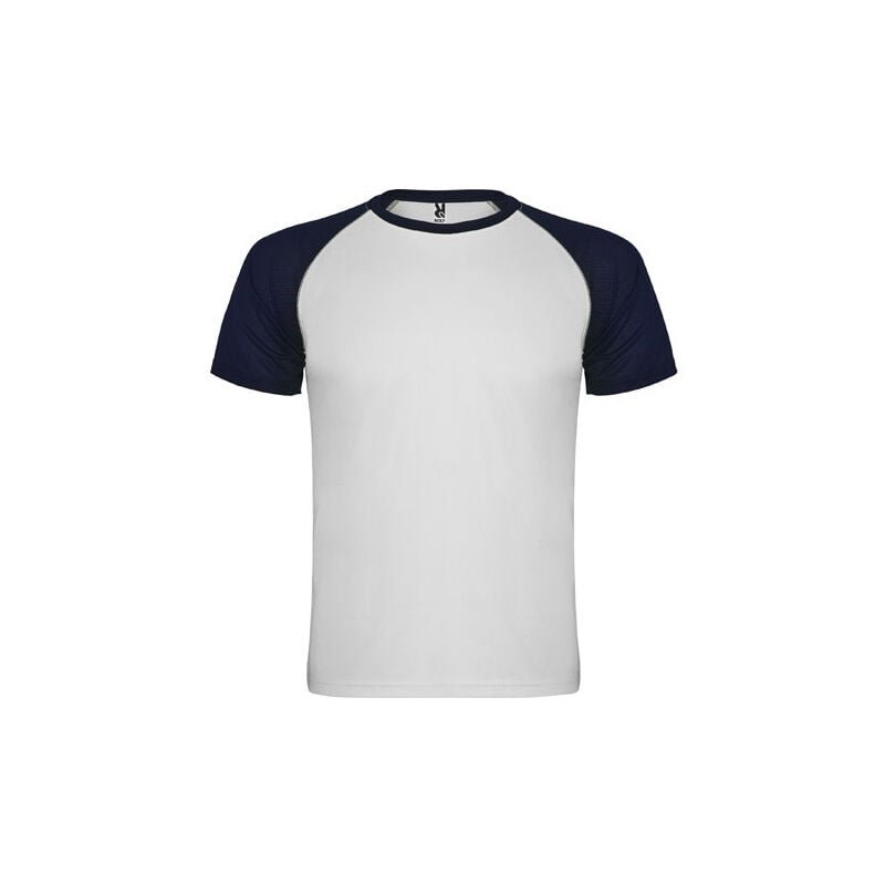 

Camiseta deportiva de manga corta INDIANAPOLIS CA6650 | M - Blanco/Marino