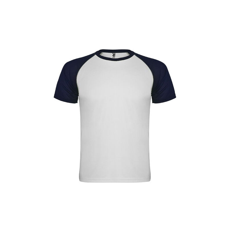 

Camiseta deportiva de manga corta INDIANAPOLIS CA6650 | L - Blanco/Marino