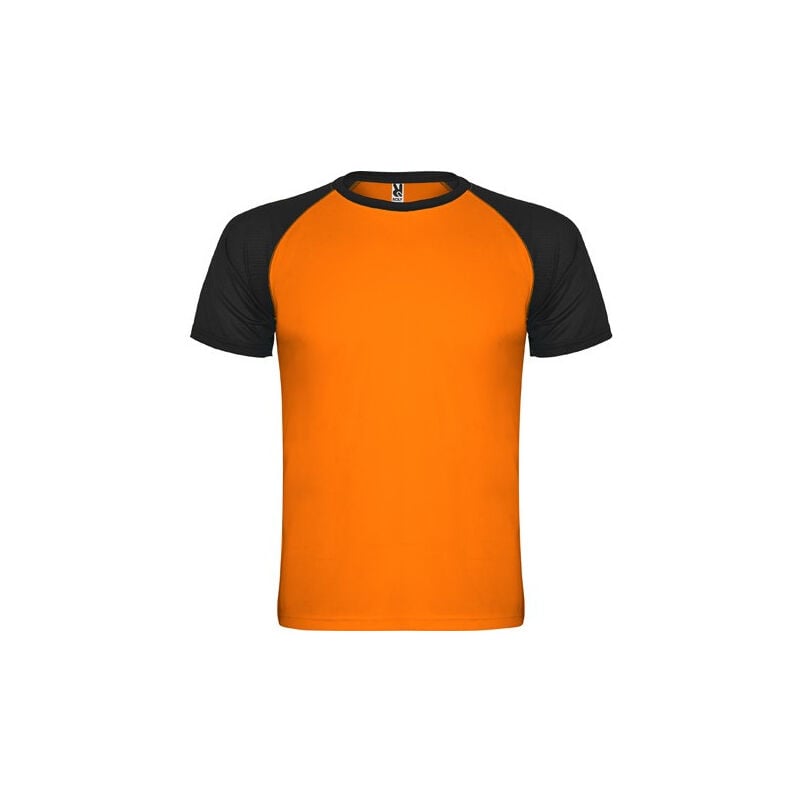 

Camiseta deportiva de manga corta INDIANAPOLIS CA6650 | 8 - Naranja Fluor/Negro