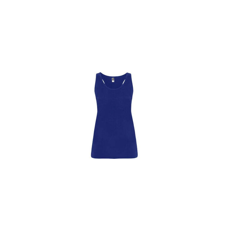 

Camiseta entallada, con sisas y escote ribeteado BRENDA CA6535 | XL - Azul Electrico