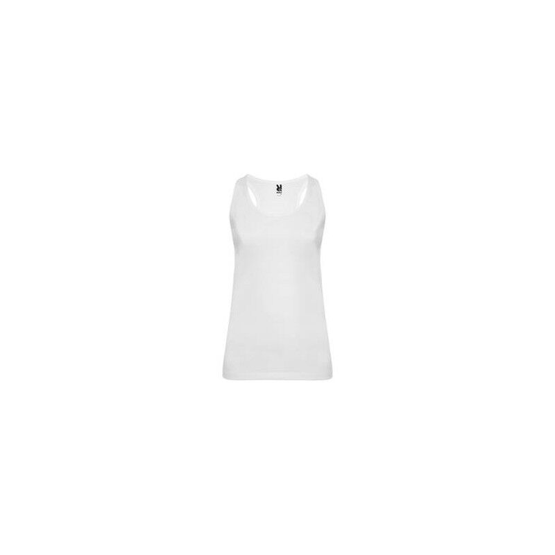 

Roly - Camiseta entallada, con sisas y escote ribeteado BRENDA CA6535 | Blanco - M