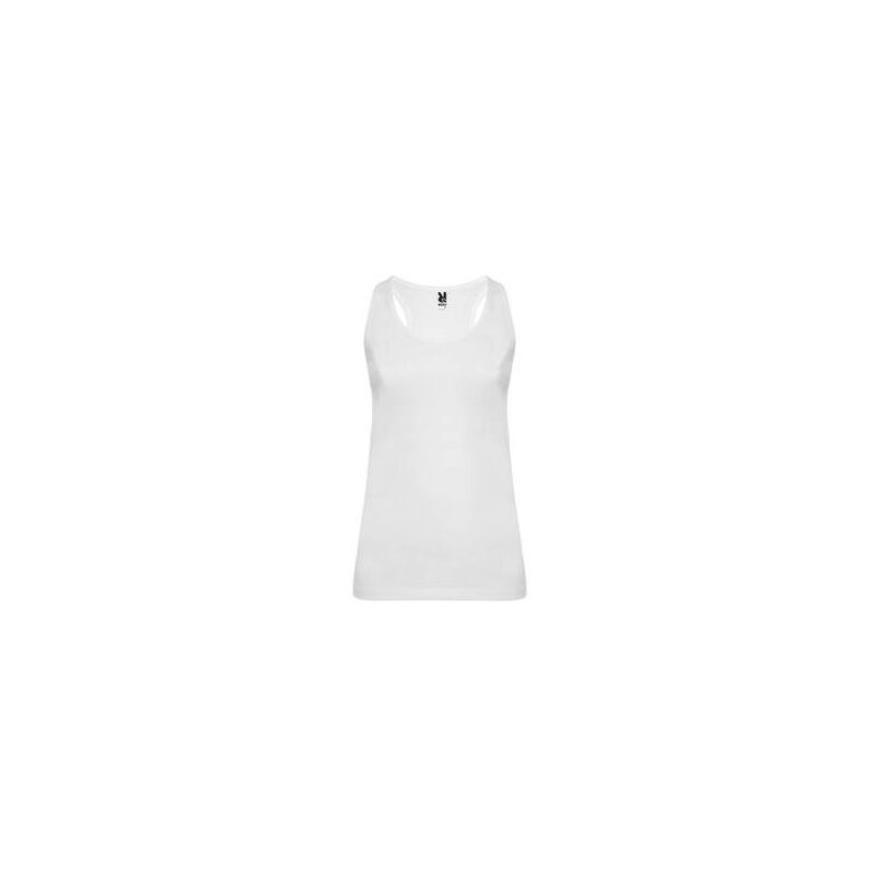 

Roly - Camiseta entallada, con sisas y escote ribeteado BRENDA CA6535 | Blanco - L