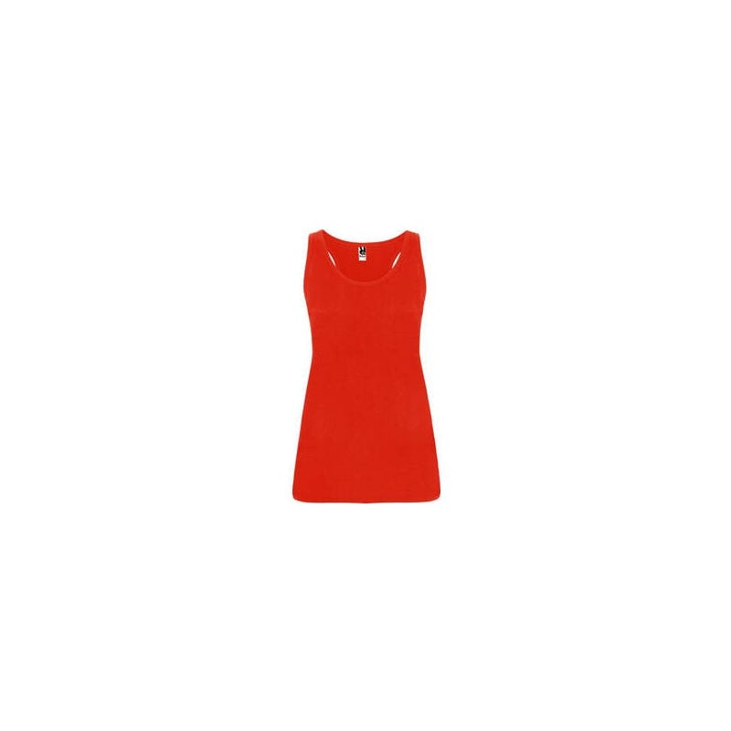

Camiseta entallada, con sisas y escote ribeteado BRENDA CA6535 | Rojo - XXL