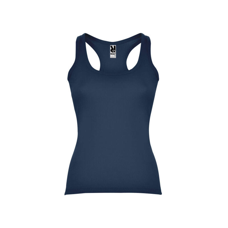 

Camiseta entallada, con sisas y escote ribeteado CAROLINA CA6517 | Azul marino - XL