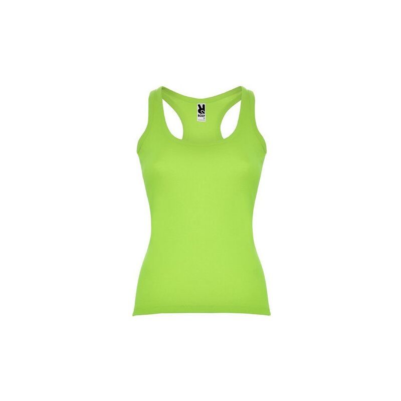 

Camiseta entallada, con sisas y escote ribeteado CAROLINA CA6517 | M - Verde Mantis