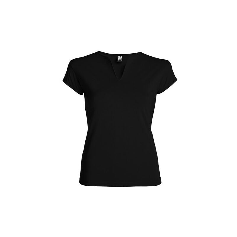 

Camiseta entallada de cuello redondo con abertura en V BELICE CA6532 | Negro - L