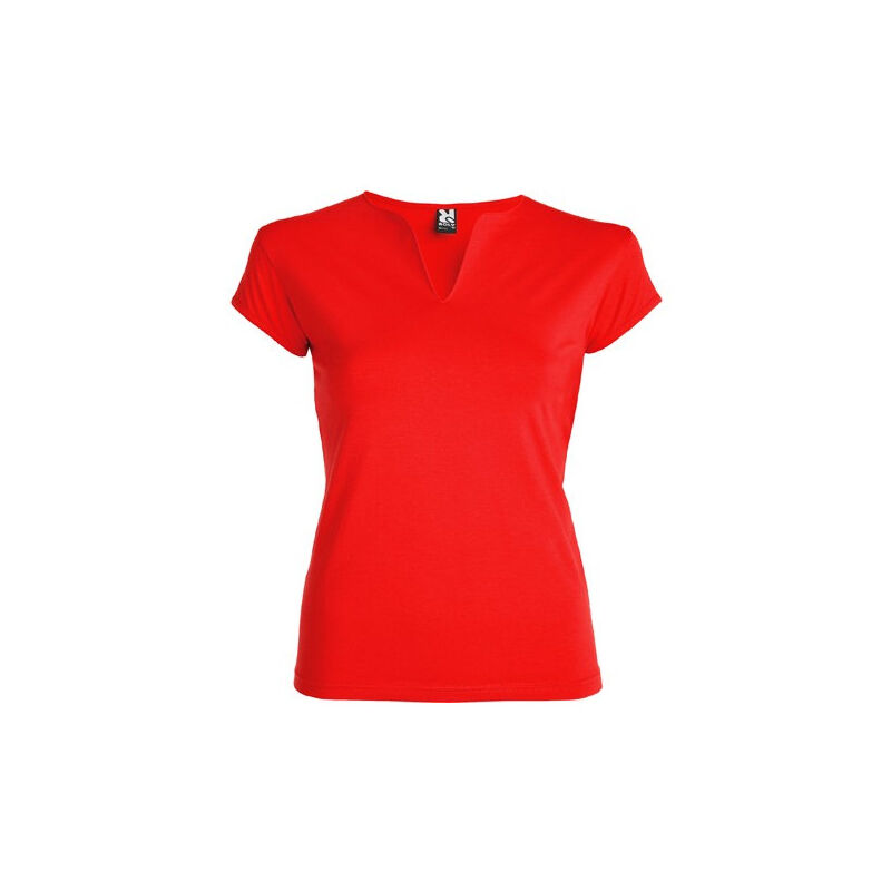 

Camiseta entallada de cuello redondo con abertura en V BELICE CA6532 | Rojo - XL