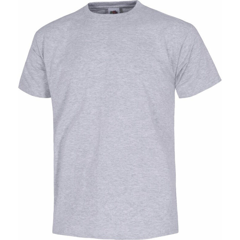 

Camiseta industrial con cuello redondo S6600 100% algodón | Gris - XXL - Workteam