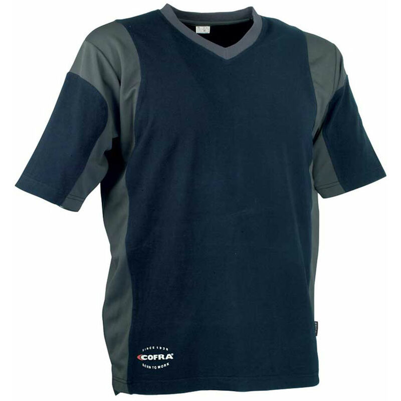 

Camiseta java azul marino / gris oscuro talla m - Cofra