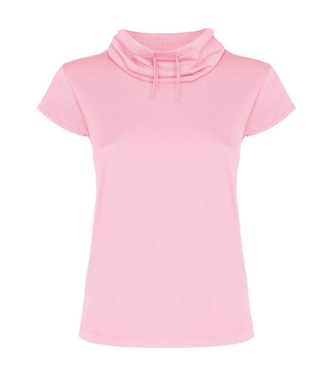 

Camiseta manga corta, escote amplio de base cuello LAURUS WOMAN CA6645 | M - Rosa Claro