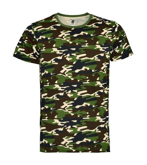 

Camiseta manga corta, estampado camuflaje MARLO CF1033 | XXL - Camuflaje Bosque