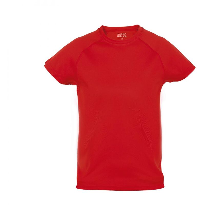 

CAMISETA NIÑO TECNIC PLUS Rojo 6-8