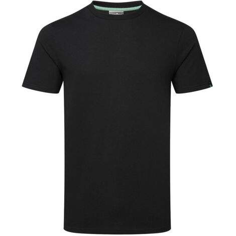 Camiseta reciclable de algodón orgánico PORTWEST EC195 S Negro