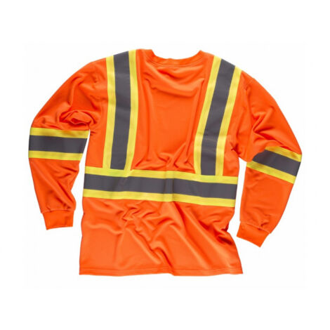 CAMISETA REF.C3633 NARANJA AV+AMARILLO AV T-L - MAYTON