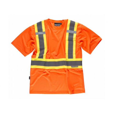 CAMISETA REF.C3645 NARANJA AV+AMARILLO AV T-S - MAYTON