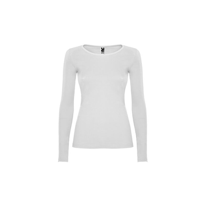 

Camiseta semientallada, de manga larga y cuello EXTREME WOMAN CA1218 | Blanco - XXL