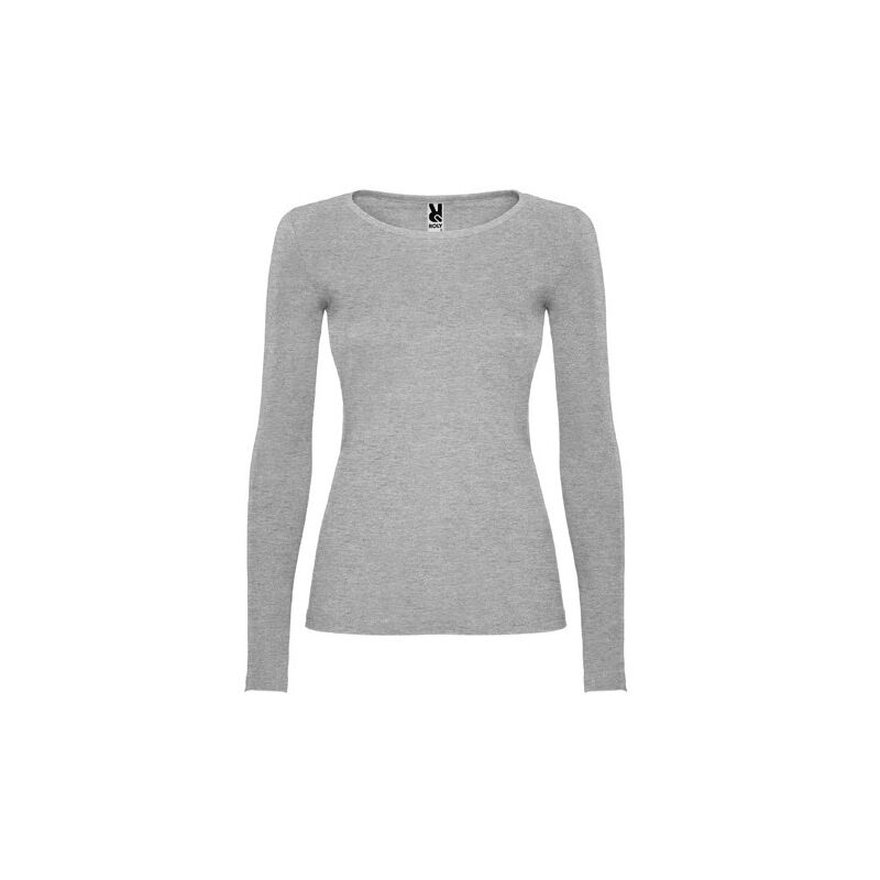 

Camiseta semientallada, de manga larga y cuello EXTREME WOMAN CA1218 | S - Gris Vigoré