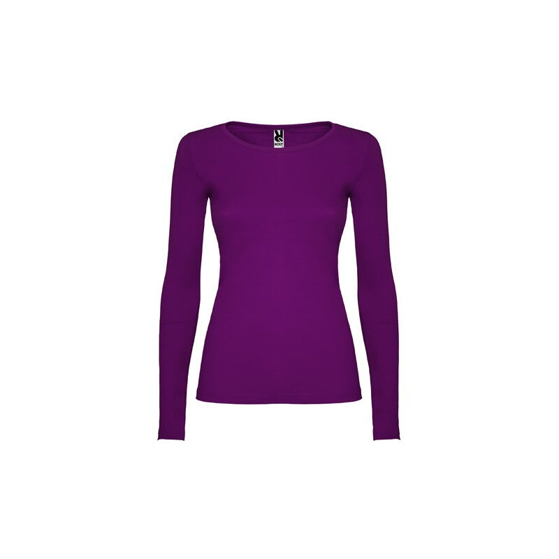 

Camiseta semientallada, de manga larga y cuello EXTREME WOMAN CA1218 | M - Púrpura