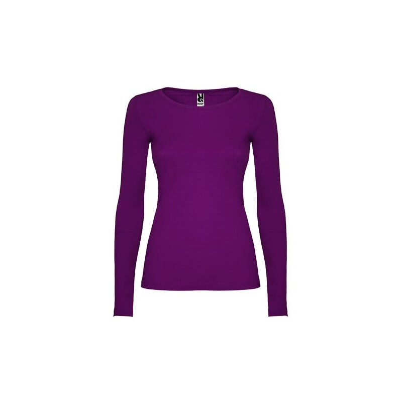 

Camiseta semientallada, de manga larga y cuello EXTREME WOMAN CA1218 | L - Púrpura
