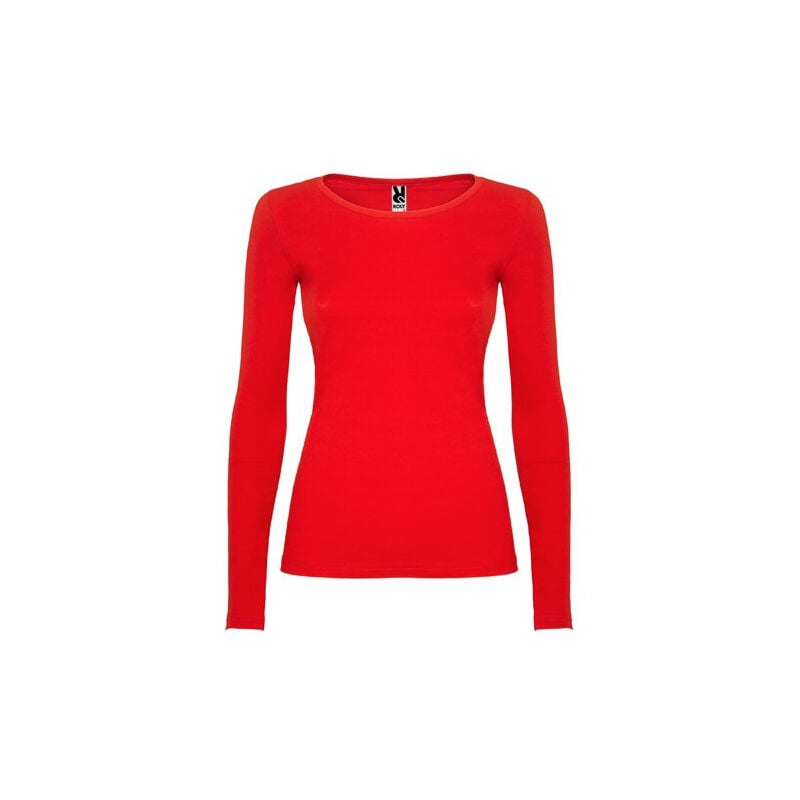 

Camiseta semientallada, de manga larga y cuello EXTREME WOMAN CA1218 | Rojo - L