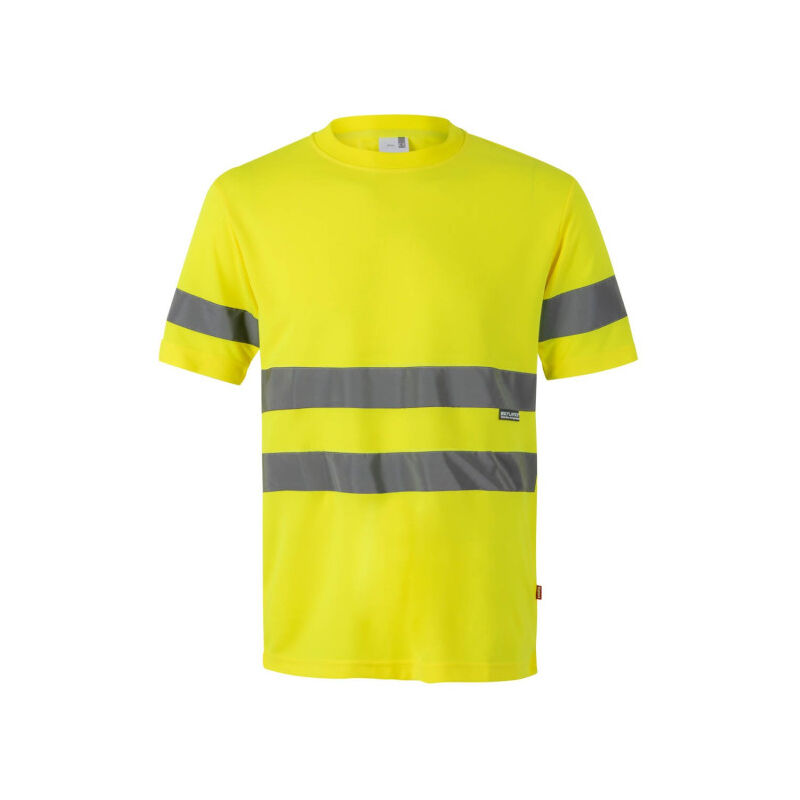 

Camiseta técnica de alta visibilidad con cintas reflectantes Serie 305505 | L - Velilla