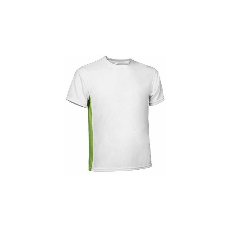 

Camiseta técnica bicolor Leopard | 10/12 niño - Blanco/Verde Manzana - Valento