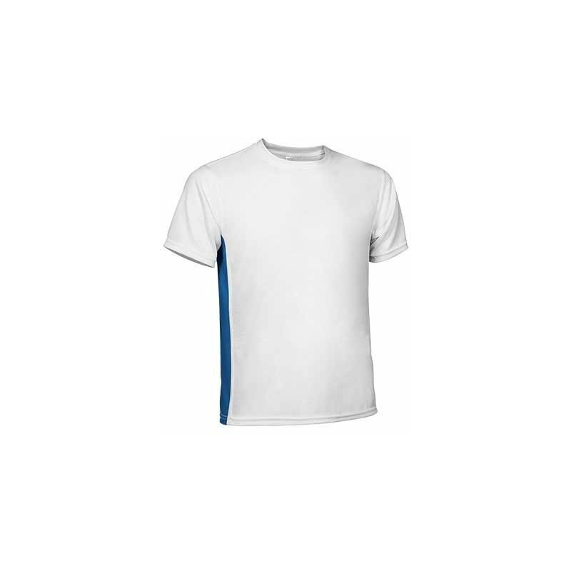 

Camiseta técnica bicolor Leopard | XXL - Blanco/Azul Royal - Valento