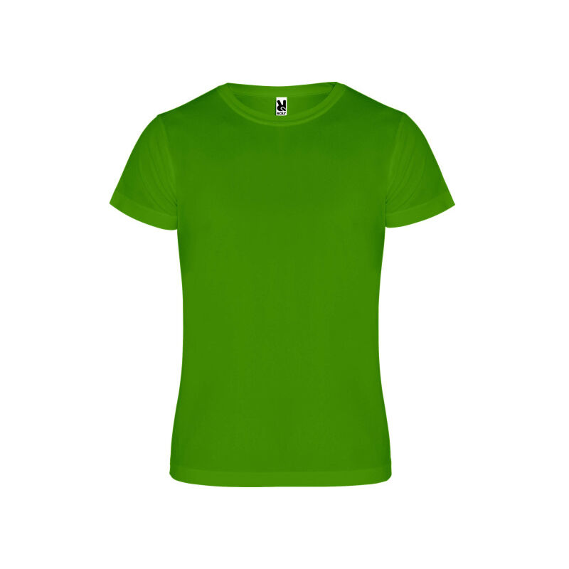 

Camiseta técnica de manga corta con escote redondeado CAMIMERA CA0450 | XXL - Verde helecho